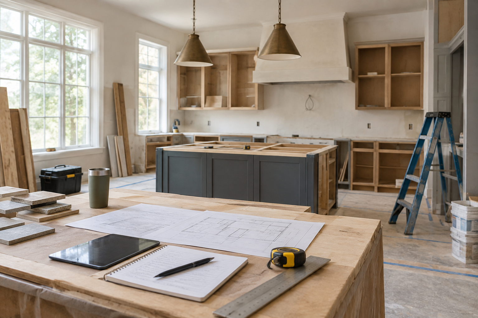 Editorial concept image for What a Well-Run Remodel Looks Like Before the Cabinets Arrive